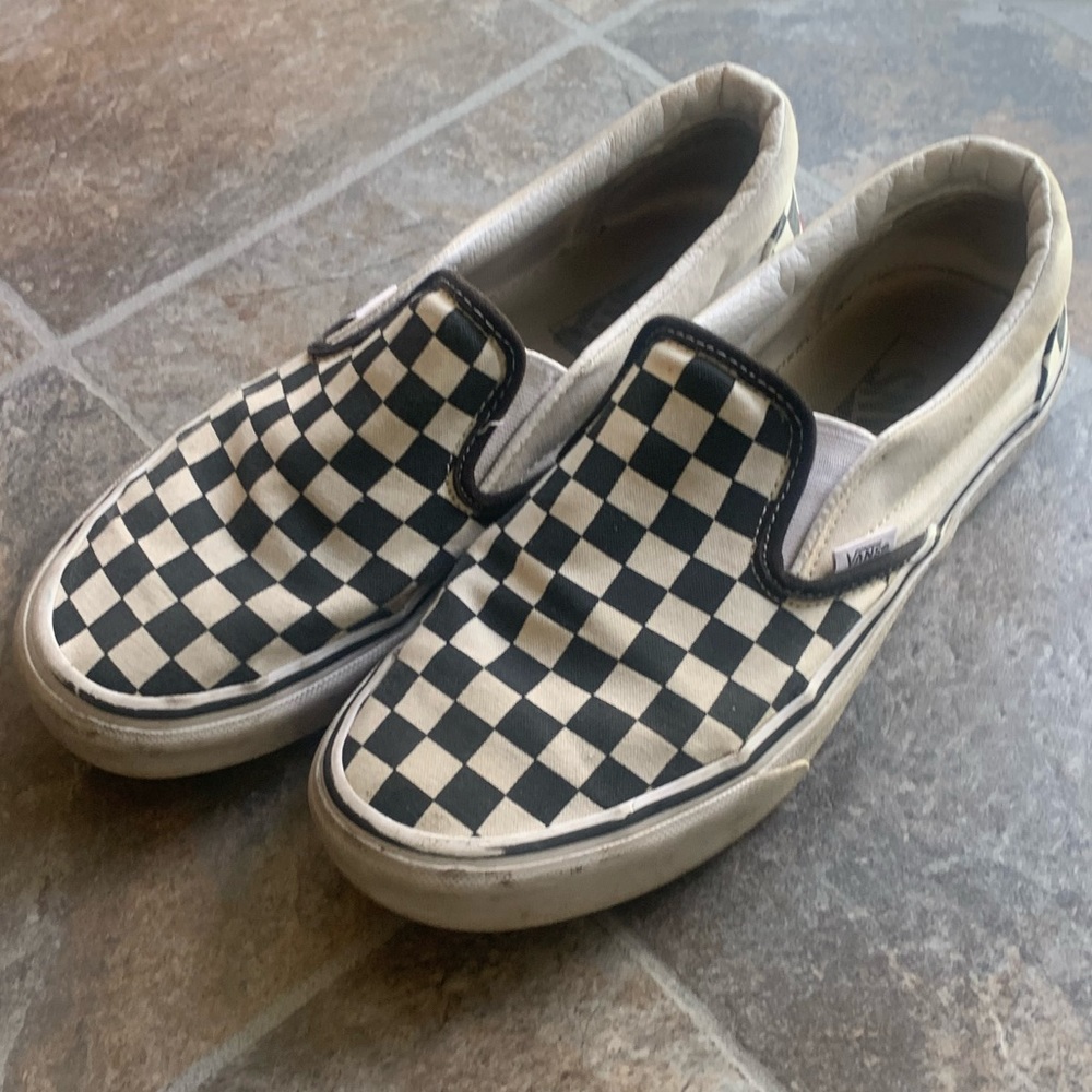 Checkered vans